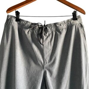 Linksoul Tempus Fugit XXL Gray Drawstring Golf Travel Casual Pants